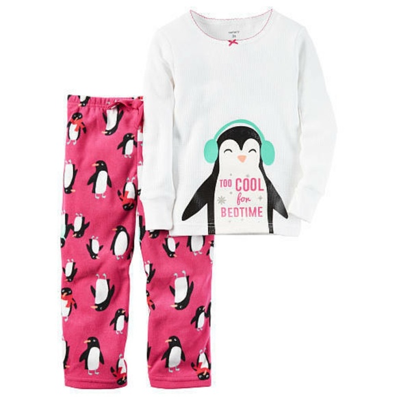 carter's penguin pajamas